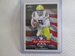 2020 Leaf Joe Burrow Rookie Card...