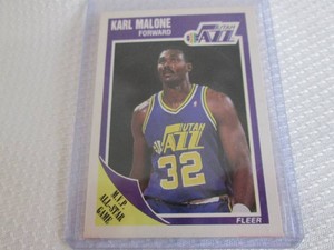 1989-90 Fleer Karl Malone Card...