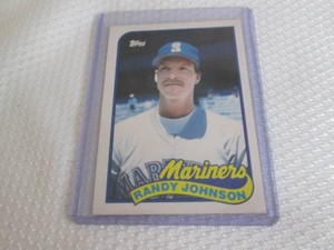 1989 Topps Randy Johnson Rookie Car...