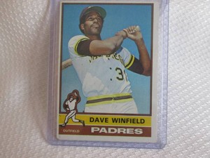 1976 Topps Dave Winfield Card...