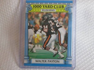1987 Topps Walter Payton Card...