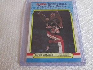 1988-89 Fleer Clyde Drexler Super S...