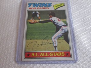 1977 Topps Rod Carew Card...