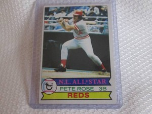 1979 Topps Pete Rose Card...