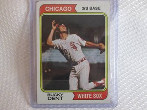 1974 Topps Bucky Dent Card...