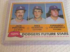 1981 Topps Fernando Valenzuela Rook...
