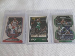 2021-22 Prizm & Panini Jayson Tatum...