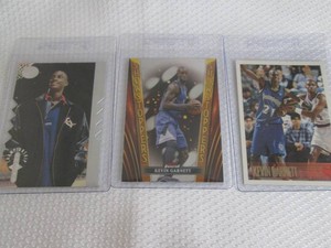 Assored Kevin Garnett Cards...