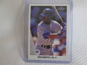 1990 Leaf Ken Griffey JR Card...