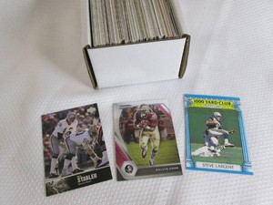 Box Of Football Cards...