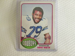 1976 Topps Harvey Martin Rookie Car...
