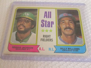 1973 Topps Reggie Jackson Allstar C...