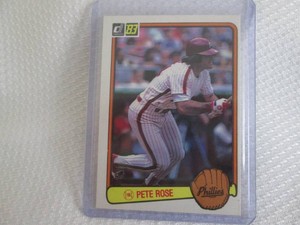1983 Donruss Pete Rose Card...