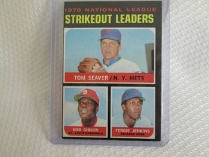 1971 Topps Seaver, Gibson & Jenkins...