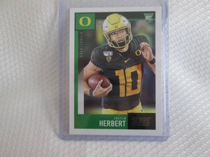 2020 Score Justin Herbert Rookie Ca...