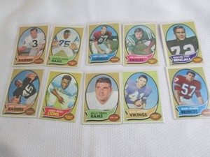 1970 Topps Football Cards...