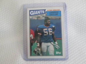 1987 Topps Lawrence Taylor Card...