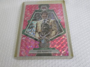 2024 Mosaic Joe Namath Pink Prizm C...
