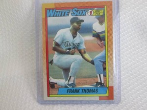 1990 Topps Frank Thomas Rookie Card...
