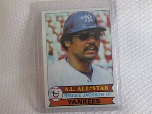 1979 Topps Reggie Jackson Card...