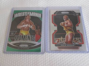 Prizm Hulk Hogan Green Prizm Cards...