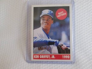 1990 Ken Griffey Best Hitters Card...