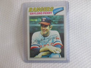 1977 Topps Gaylord Perry Card...