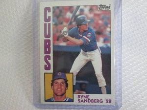 1984 Topps Ryne Sandberg Card...