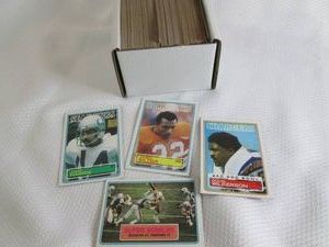 Box Of 1983 Topps Football Cards...
