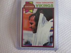 1979 Topps Fran Tarkenton Card...