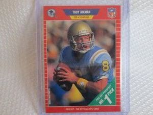 1989 Pro Set Troy Aikman Rookie Car...
