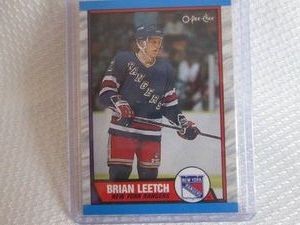 1989-90 O-Pee-Chee Brian Leetch Roo...