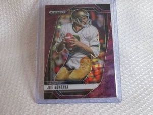 2025 Prizm Joe Montana Pink Prizm C...