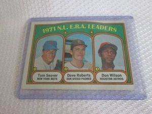 1972 Topps Tom Seaver E.R.A Leaders...
