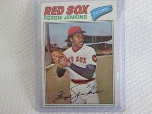 1977 Topps Fergie Jenkins Card...