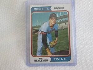 1974 Topps Bert Blyleven Card...