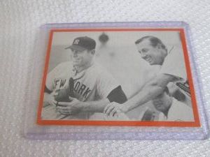 1983 Mickey Mantle Card...
