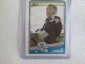 1988 Topps Bo Jackson Rookie Card...