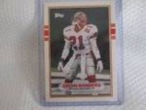 1989 Topps Deion Sanders Rookie Car...