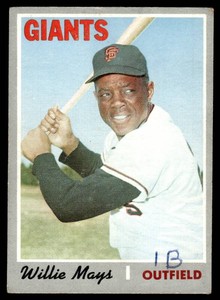 Willie Mays 1970 Topps #600 Vintage Baseball Card