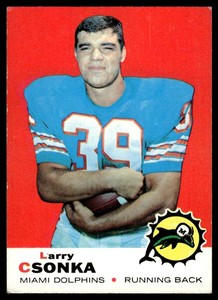 Larry Csonka RC 1969 Topps #120 Vintage Rookie Football Card