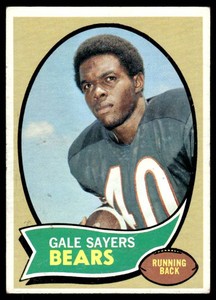 Gale Sayers 1970 Topps #70 Vintage Football Card