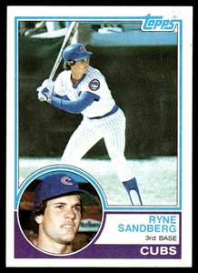 Ryne Sandberg RC 1983 Topps #83 Vintage Rookie Baseball Card