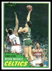 Kevin McHale RC 1981 Topps #75 Vintage Basketball Rookie Card