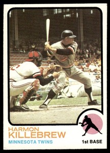 Harmon Killebrew 1973 Topps #170 Vintage Minnesota Twins Baseball Card