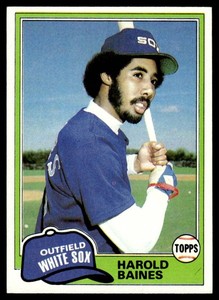 Harold Baines RC 1981 Topps #347 Vintage Rookie Baseball Card