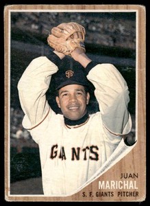 Juan Marichal 2nd Year 1962 Topps #505 Vintage Baseball Card