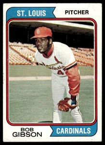 Bob Gibson 1974 Topps #350 Vintage Baseball Card