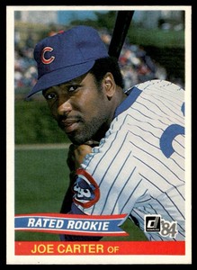 Joe Carter RC 1984 Donruss #41 Vintage Rookie Baseball Card