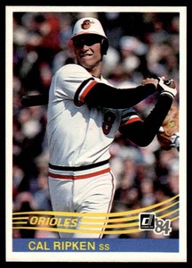 Cal Ripken Jr. 1984 Donruss #106 Vintage Baseball Card